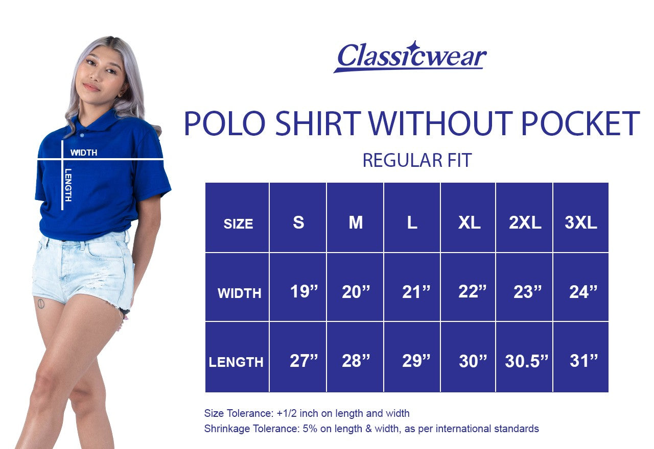 Polo Shirt (Without Pocket)